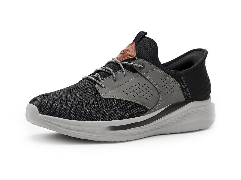 スケッチャーズ メンズ シューズ スニーカー SKECHERSlade Caster BlackGrey ブラック