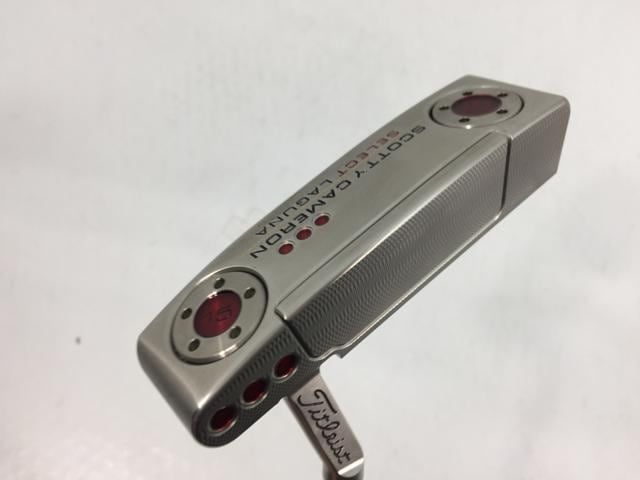 返品OK 【中古ゴルフクラブ】【美品】タイトリスト スコッティ・キャメロン セレクト ラグーナ 2018 オリジナルスチール パター