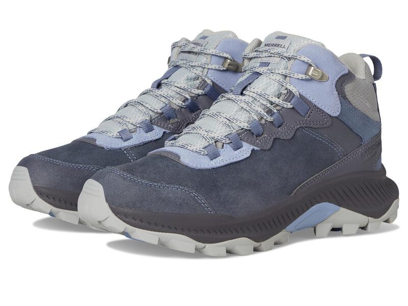 メレル レディース シューズ ブーツ・レインブーツ Merrell Speed Strike 2 Mid LTR Waterproof Indigo インディゴ