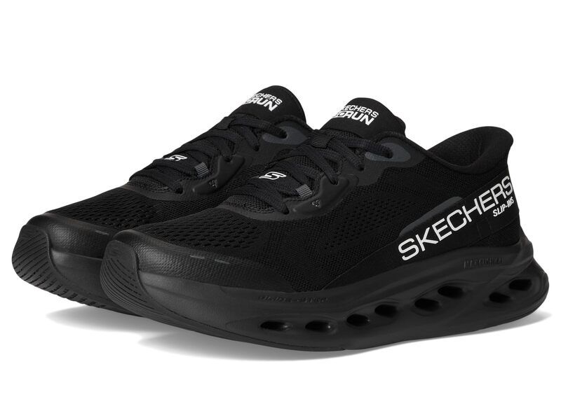 スケッチャーズ メンズ シューズ スニーカー SKECHERS Hands Free Slipins Max CushioninglideStep Advert Sneaker BlackBlack