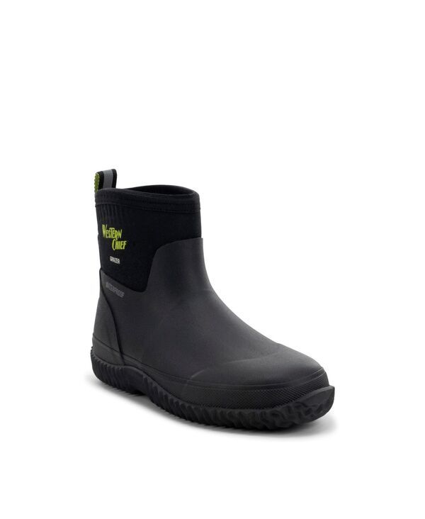ウエスタンチーフ レディース シューズ ブーツ・レインブーツ アンクル Western Chief Unisex Grazer Neoprene Ankle Cold Weather Boot Bla