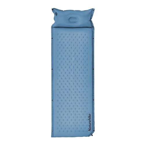 【新品】Naturehike 自動膨張式 エアマット キャンプマット マットレス 高反発フォーム 厚手3cm 高弾性スポンジ 防水防潮 190Tポリエステル バルブ式 空気入れ不要 複数連結可能 ピロー一体型 収納バッグ付 コンパクト 車中泊 f8454a87