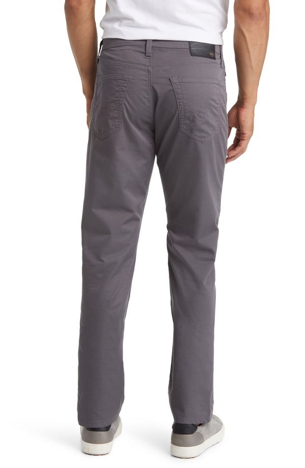 エージー メンズ ボトムス カジュアルパンツ AG Everett Commuter Performance Slim Straight Pants Folkestone Grey グレー