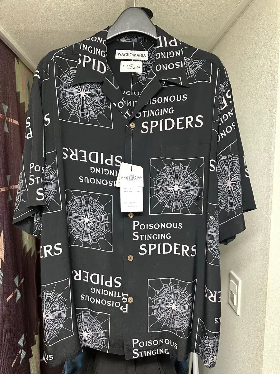 (XL) 新品 ワコマリア 26ss ペニキアン スキム コラボ オープンカラーシャツ