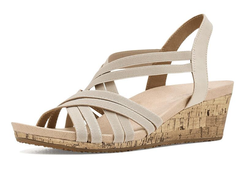 ライフストライド レディース シューズ ヒール サンダル LifeStride Mallory Strappy Sandals Almond Milk