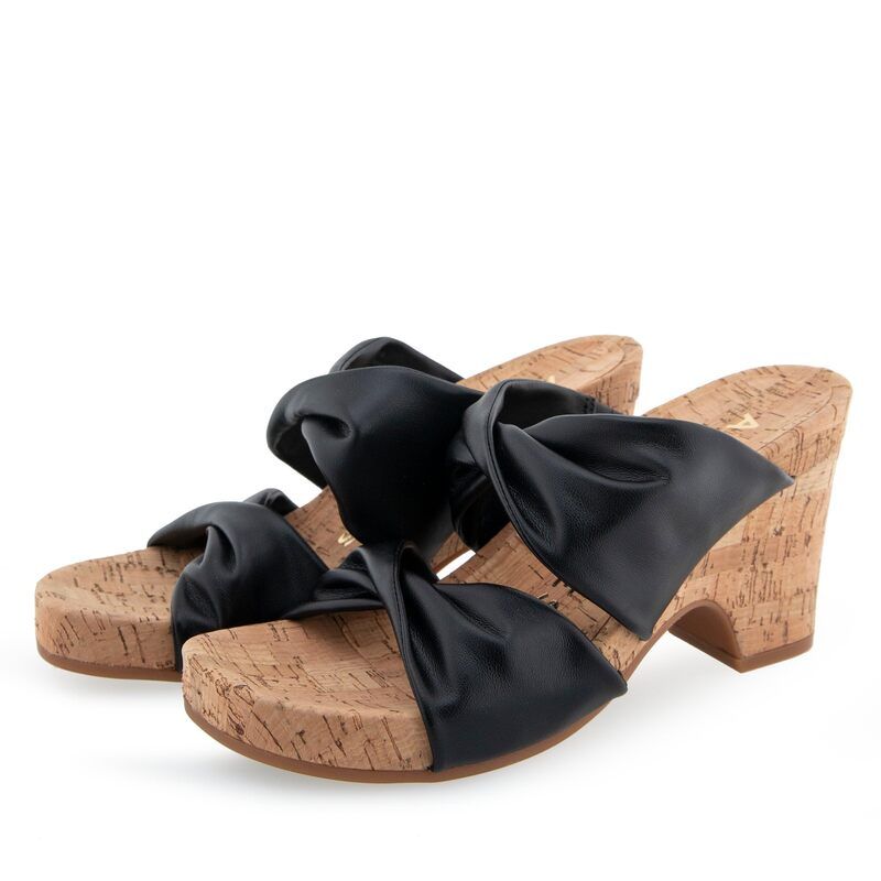 エアロソールズ レディース シューズ ヒール Aerosoles Mercer Black PU ブラック 14,230円