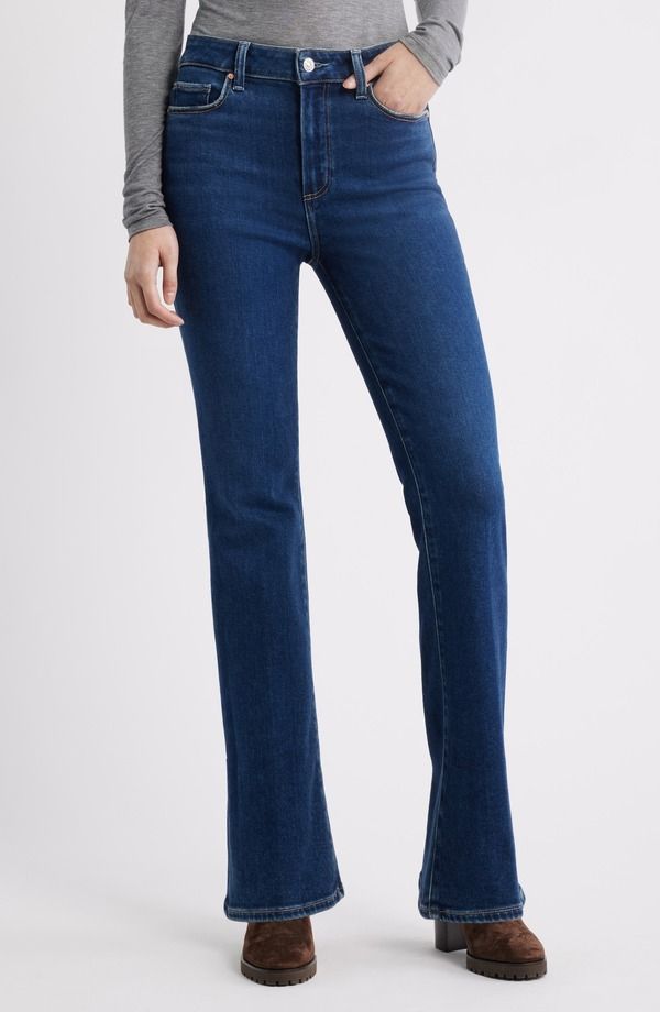 ペイジ レディース ボトムス デニムパンツ ハイウエスト ジーンズ PAIGE Laurel Canyon High Waist Flare Jeans Mabry