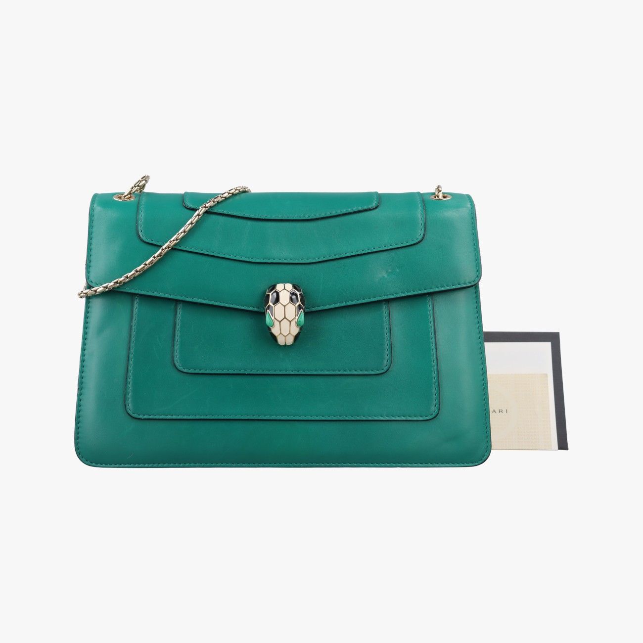 ブルガリBvlgariセルペンティ フォーエバー グリーン レザー 22759773 41,600円