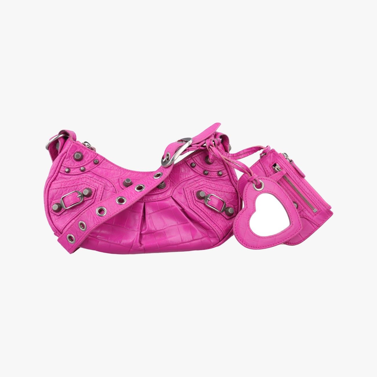 バレンシアガBalenciagaルカゴール ピンク レザー 671309.5622.R.535269