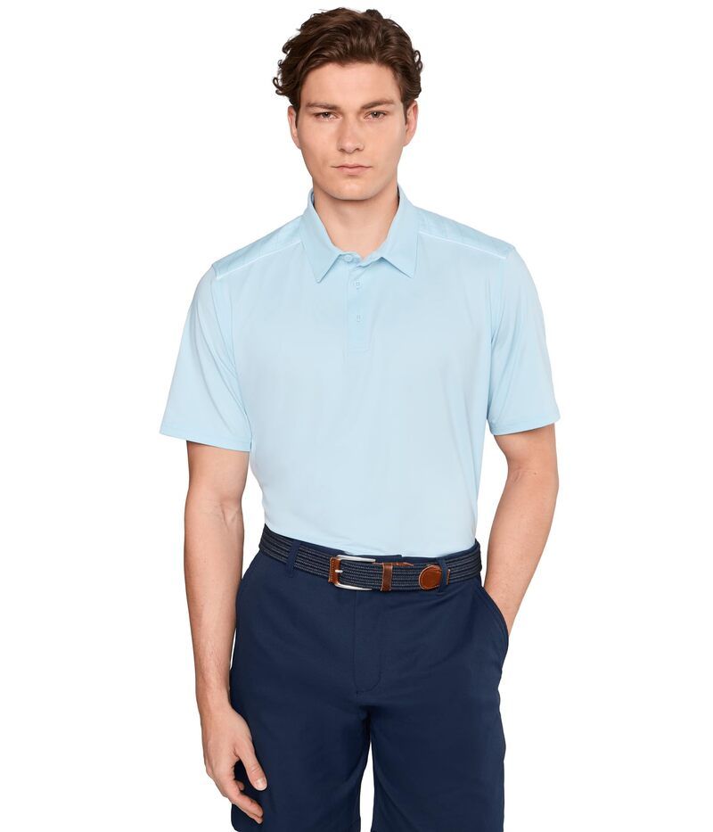 コールハーン メンズ トップス シャツ Cole Haan Skyweave Polo Nantucket Breez