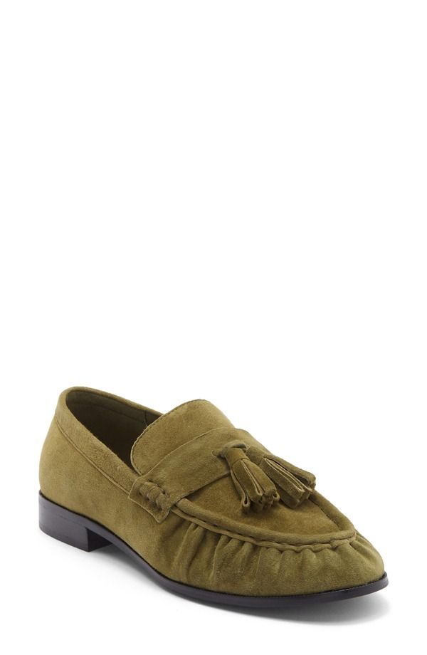 ジェフリー キャンベル レディース シューズ スリッポン・ローファー Jeffrey Campbell Articulate Kiltie Loafer Olive Suede オリーブ