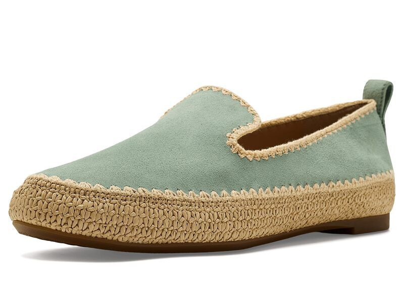 コールハーン レディース シューズ スリッポン・ローファー Cole Haan Cloudfeel Asbury Slipon Lily Pad SuedeRaffia