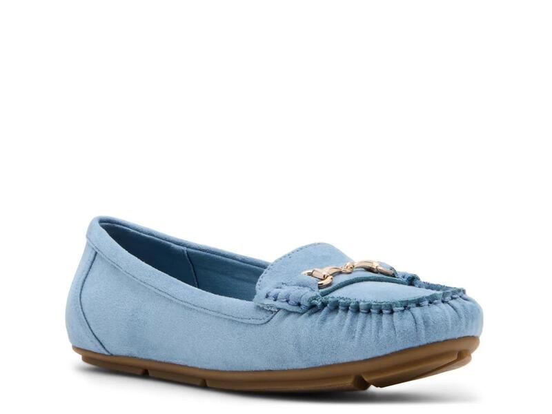 アンクライン レディース シューズ スリッポン・ローファー Anne KleinHewlett Loafer Denim Blue デニム