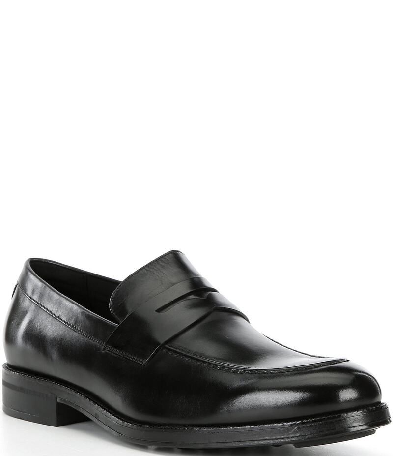 コールハーン メンズ シューズ スリッポン・ローファー レザー ローファー Cole Haan Mens Ledley Grand Leather Penny Loafers BlackBlack ブ