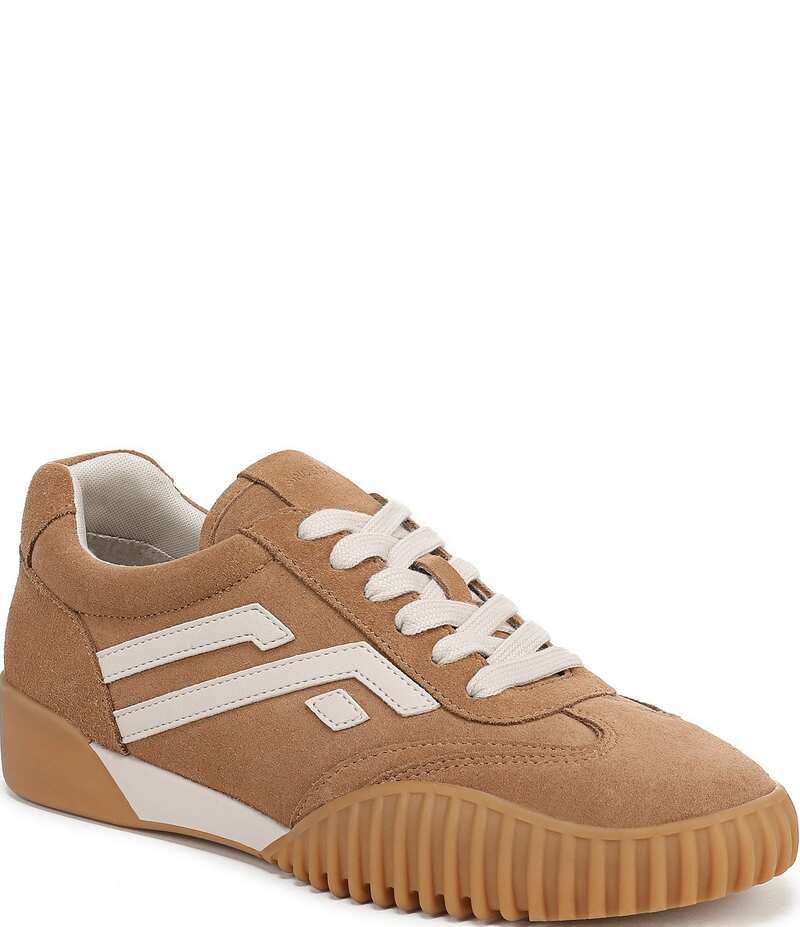 フランコサルト レディース ボトムス カジュアルパンツ スニーカー スエード Franco Sarto Flex Sienna Suede Gum Sole Sneakers Hazelnut
