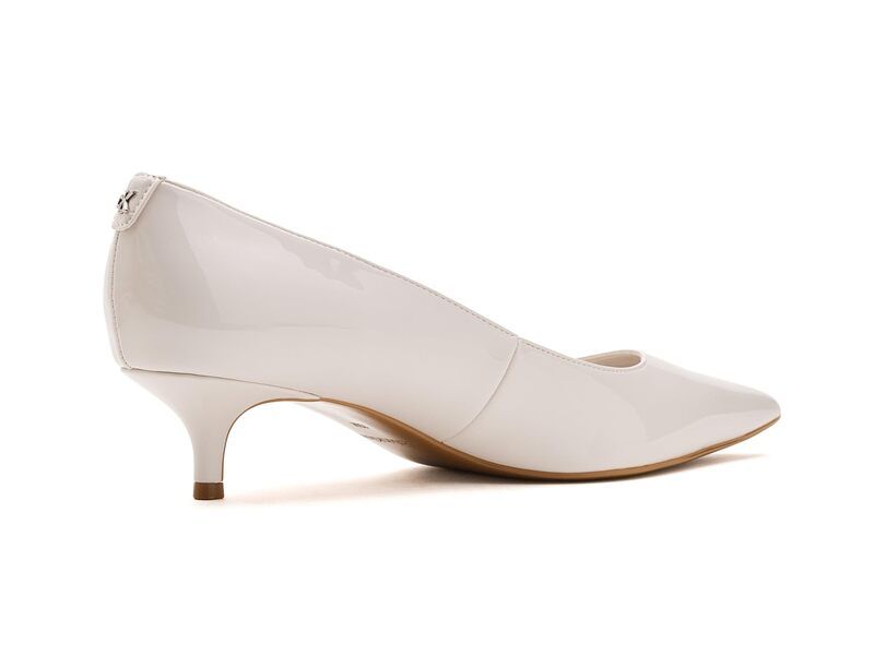 カルバンクライン レディース シューズ ヒール Calvin Klein Roxanna Ivory Patent アイボリー