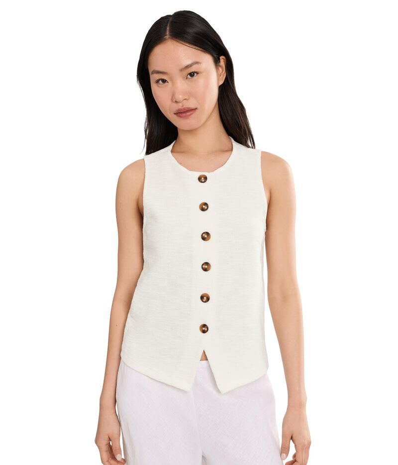 サンクチュアリー レディース トップス シャツ ベスト ニット Sanctuary Nothing Extra Knit Vest Chalk チョーク