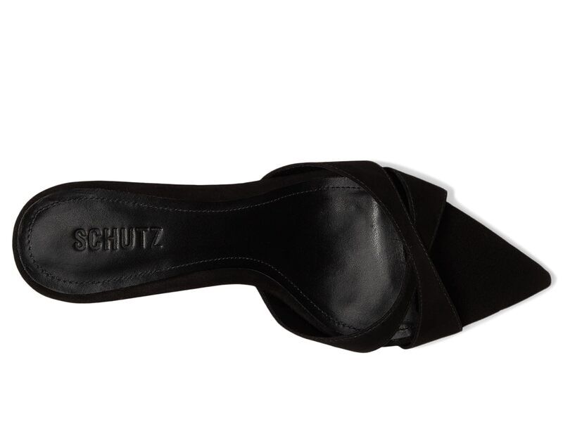 シュッツ レディース シューズ ヒール Schutz Hilda Leaf Mule Black ブラック