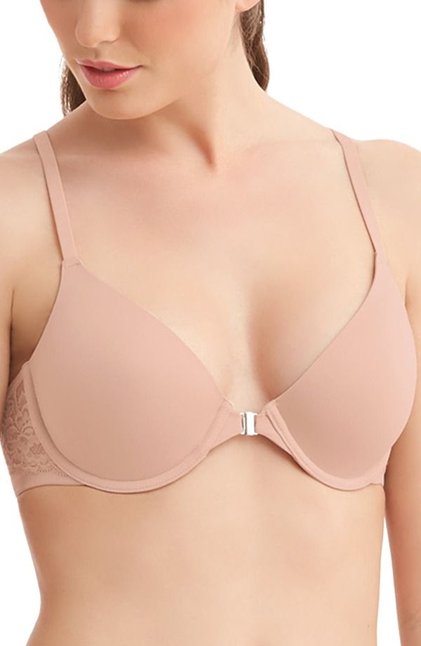 モンテル インティメイツ レディース トップス Tシャツ レース Montelle Intimates Racerback Lace TShirt Bra Sand サンド