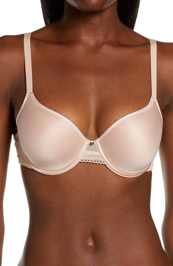 シャンテル レディース トップス Tシャツ Chantelle Lingerie C Jolie Comfort Convertible TShirt Bra Rose