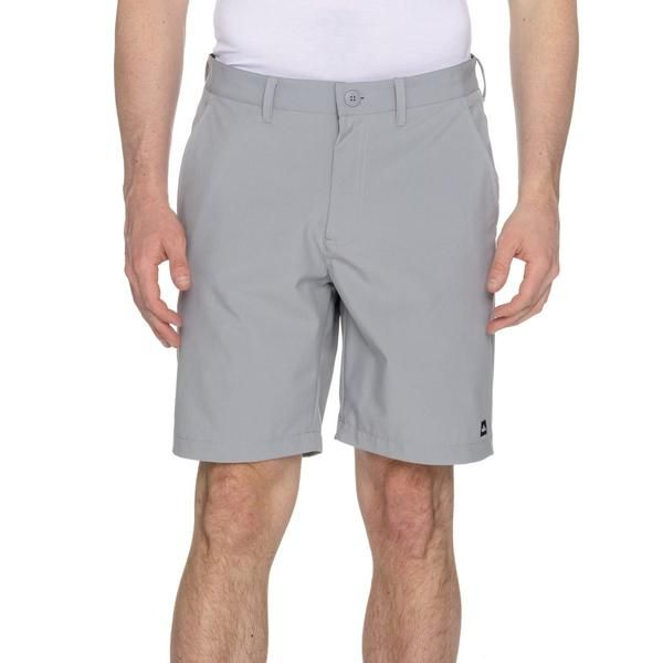 クイックシルバー メンズ ボトムス ハーフパンツ・ショーツ ショートパンツ Quiksilver Voyage Amphibian Shorts UPF 50 Sleet