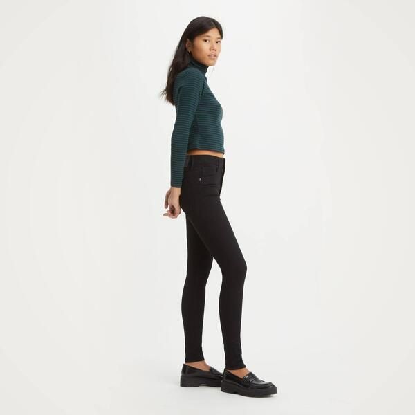 リーバイス レディース ボトムス デニムパンツ ジーンズ Levis Mile High Super Skinny Jeans Blk Celestal 09