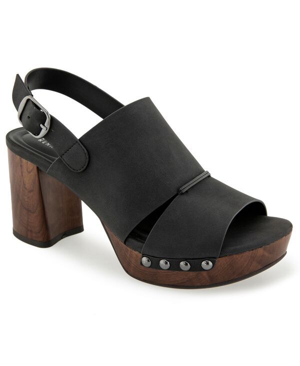 ケネスコール レディース シューズ サンダル プラットフォーム Kenneth Cole Reaction Womens Rehoboth Platform Dressandals Black Smo