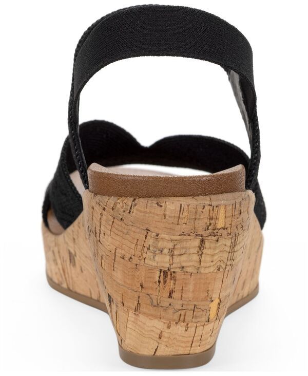 スタイルアンドコー レディース シューズ サンダル ヒール Style Co Womens Cheryll Wedge Heel Sandals Black Beauty ブラック