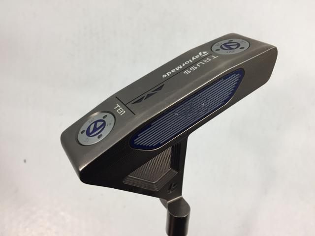返品OK 【中古ゴルフクラブ】テーラーメイド TRUSS (トラス) TB1 パター 2020 オリジナルスチール パター