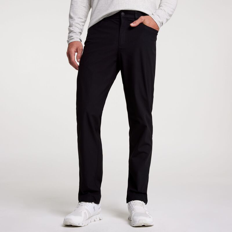 ヴァースト メンズ ボトムス カジュアルパンツ VRST Mens Limitless Performance Athletic Fit 5 Pocket Pant Pure Black ブラック