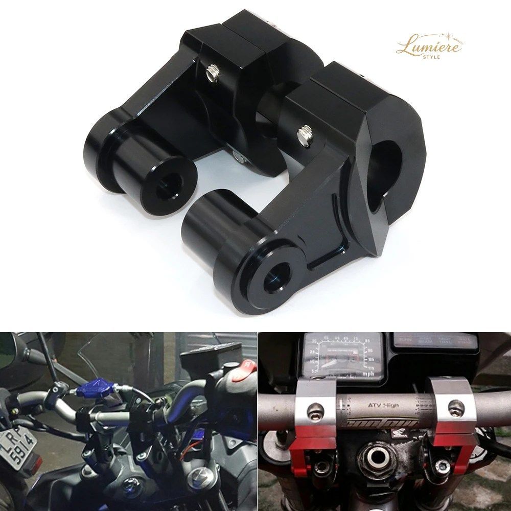 ロイヤルエンフィールド スーパーメテオ 650 2022-2024 C109 R M90 C50 25.4MM モーターサイクルハンドルバー ファットバー マウントクラン