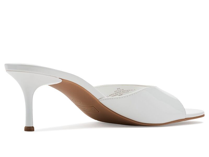 カルバンクライン レディース シューズ スニーカー Calvin Klein Vixie White Patent ホワイト