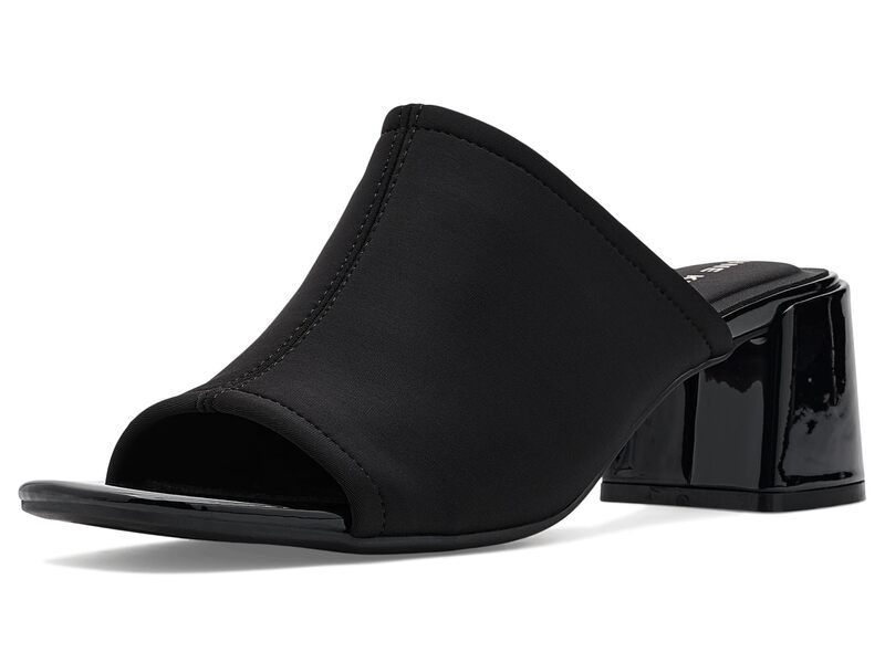 アンクライン レディース シューズ ヒール Anne Klein Flutter Black Stretch ブラック