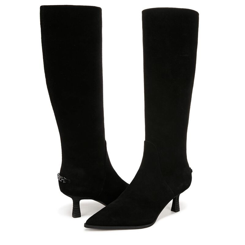 サーカス NY バイ サムエデルマン レディース シューズ ブーツ・レインブーツ Circus NY by Sam Edelman Yulia Wide Calf Black Suede Wide C