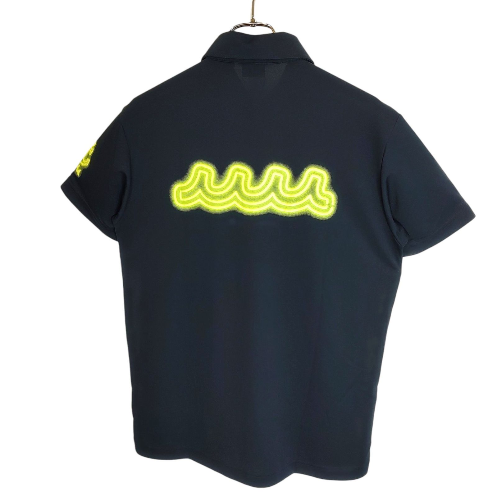 muta MARINE GOLF ムータ マリン ゴルフ Neon Print Polo Shirt ネオン