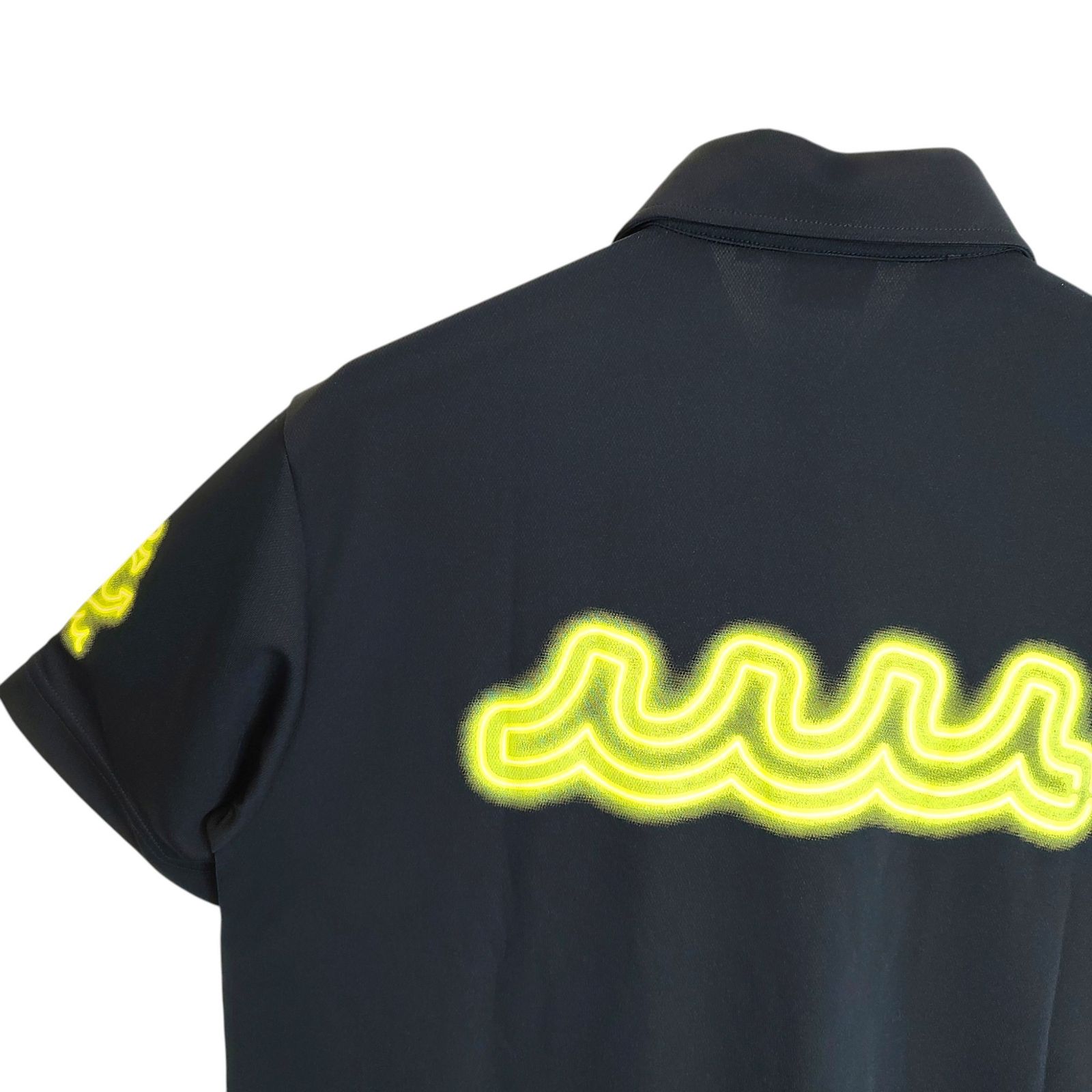 muta MARINE GOLF ムータ マリン ゴルフ Neon Print Polo Shirt ネオン