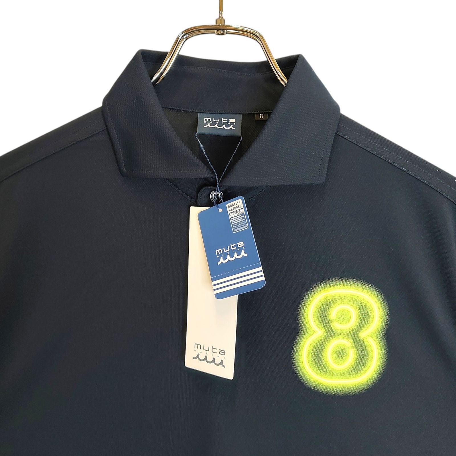 muta MARINE GOLF ムータ マリン ゴルフ Neon Print Polo Shirt ネオン