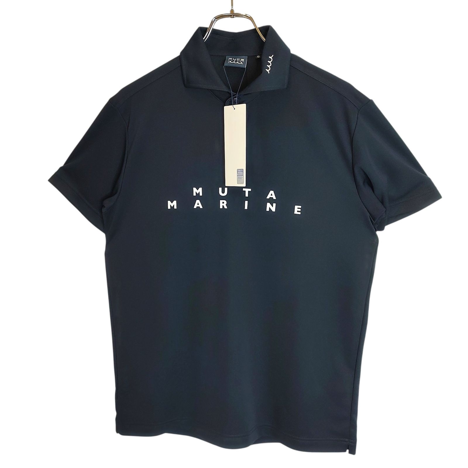 muta MARINE GOLF ムータ マリン ゴルフ 25SS SPLIT LOGO POLO SHIRT