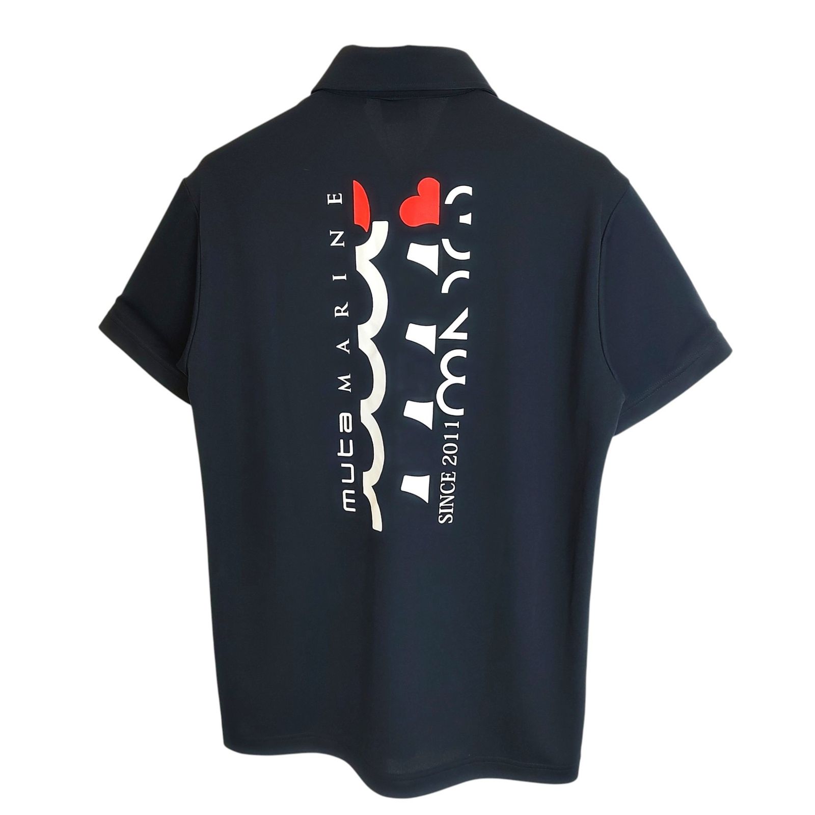 muta MARINE GOLF ムータ マリン ゴルフ 25SS SPLIT LOGO POLO SHIRT