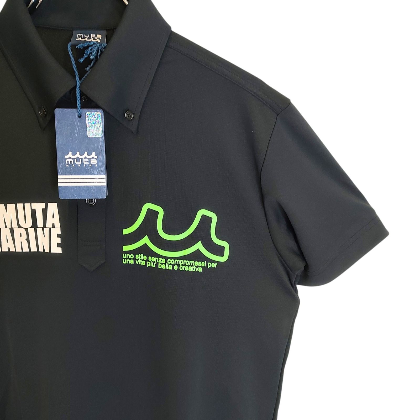 muta MARINE GOLF ムータ マリン ゴルフ 25SS BOX LOGO POLO SHIRT