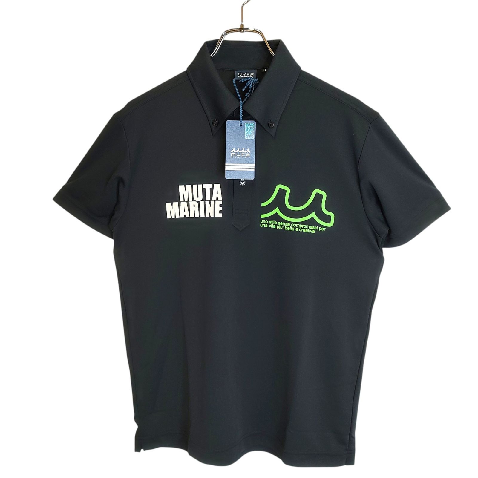 muta MARINE GOLF ムータ マリン ゴルフ 25SS BOX LOGO POLO SHIRT