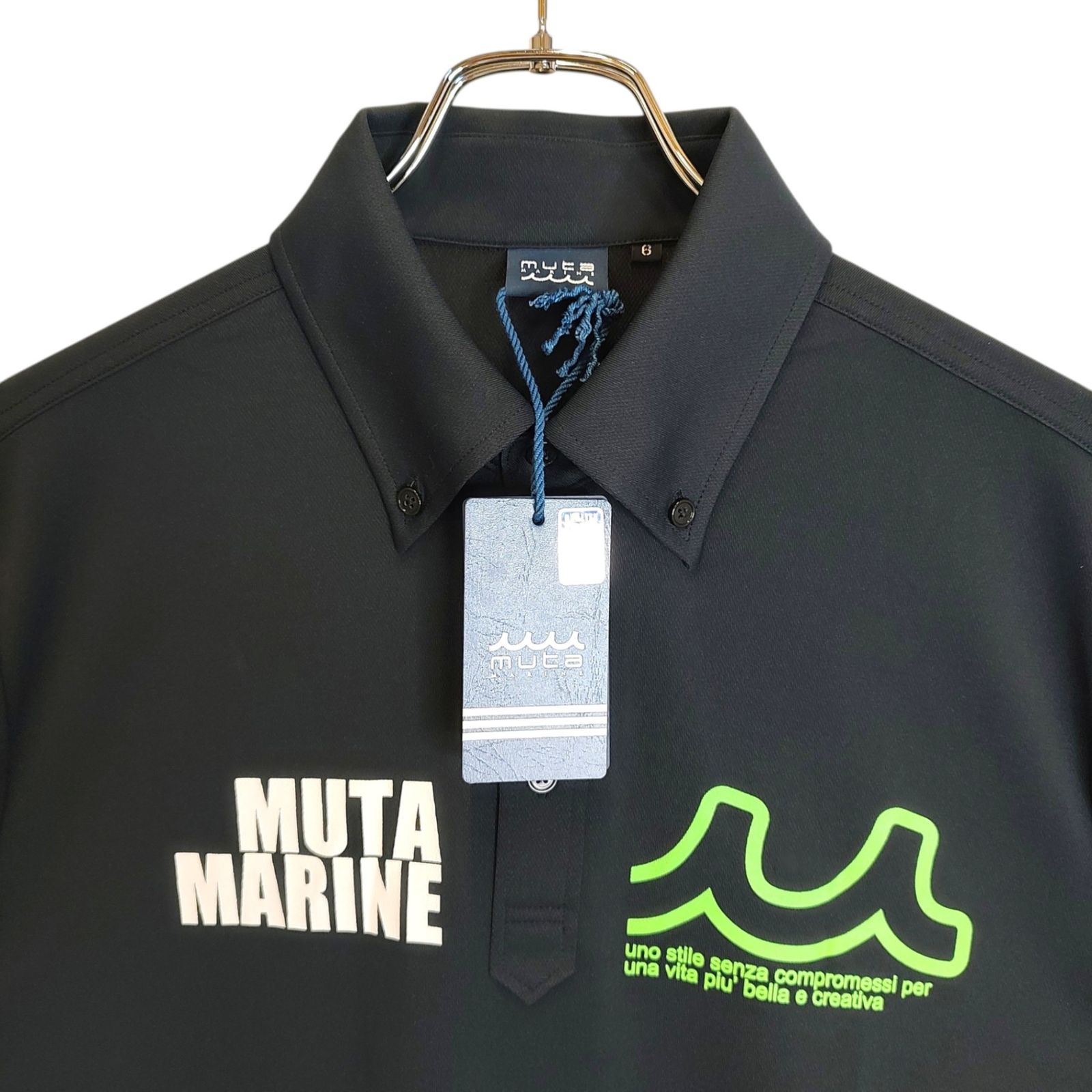 muta MARINE GOLF ムータ マリン ゴルフ 25SS BOX LOGO POLO SHIRT