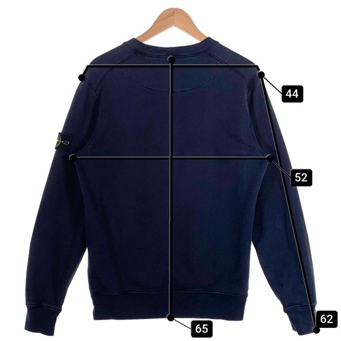 STONE ISLAND ストーンアイランド Cotton Round Neck Long Sleeves