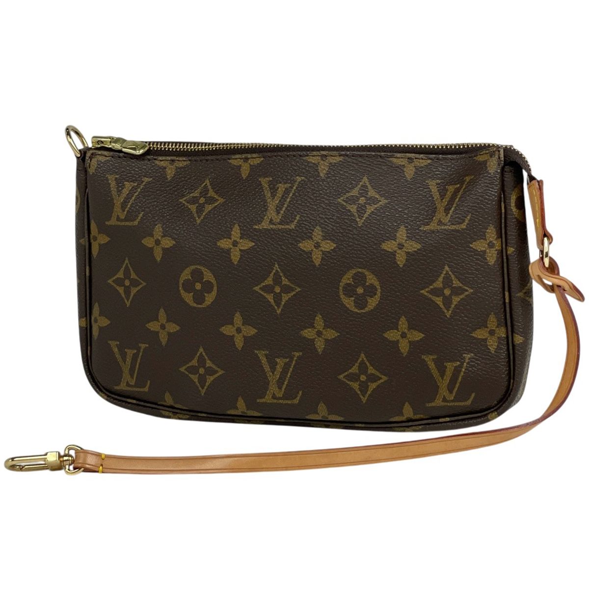 ルイ・ヴィトン Louis Vuitton ポシェット アクセソワール メイク コスメ アクセサリーポーチ モノグラム ブラウン M51980 レディース 【中古】 64,900円