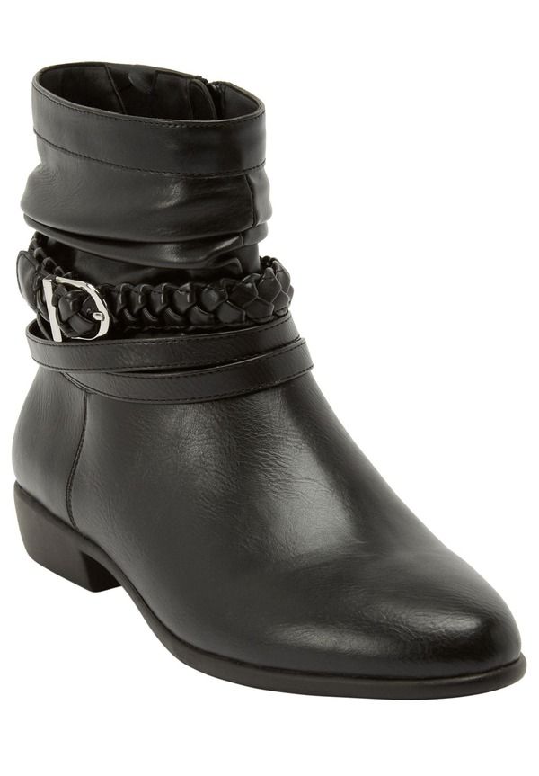 コンフォートビュー レディース シューズ ブーツ・レインブーツ Comfortview The Mickey Bootie Black ブラック