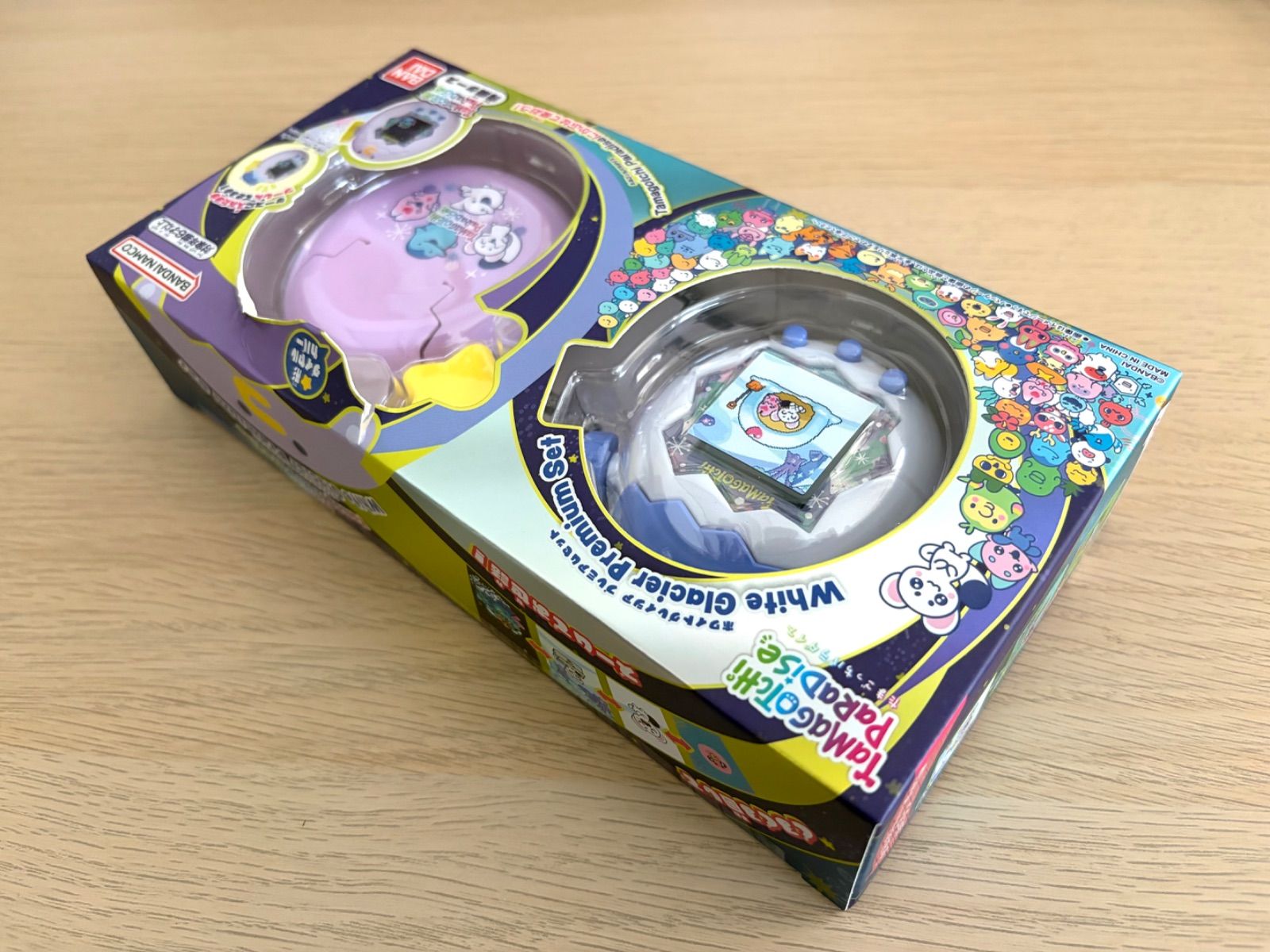 訳あり］Tamagotchi Paradis White Glacier Premium Set たまごっち