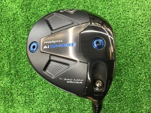 【中古】 キャロウェイ PARADYM Ai SMOKE Ti 340 MINI 13.5° ドライバー DR TENSEI 60 for CW(Ai SMOKE DR) (フレックスS) メンズ 男性用 右利き 右用 Bランク ゴルフクラブ