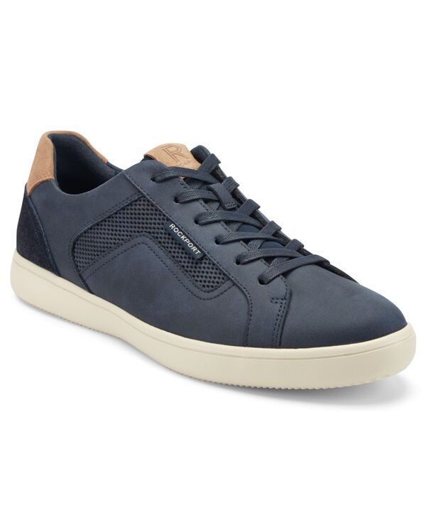 ロックポート メンズ シューズ スニーカー レース Rockport Mens Collins CasualaceUp Sneakers Dark BlueBeige ブルー