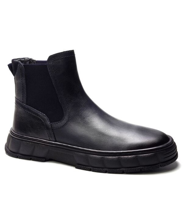 アンソニー ヴィア メンズ シューズ ブーツ・レインブーツ チェルシー Anthony Veer A Veer Mens Axis Chelsea SlipOn Boots Navy ネイビー