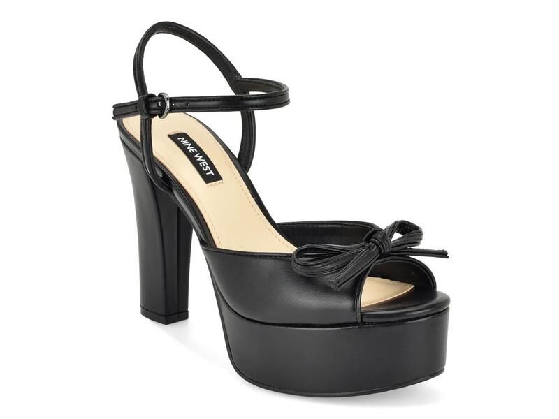 ナインウェスト レディース シューズ サンダル プラットフォーム Nine WestNessle Platform Sandal Black ブラック